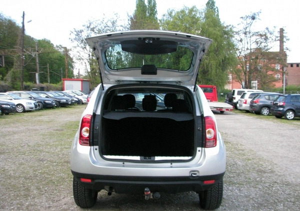 Dacia Duster cena 25900 przebieg: 142947, rok produkcji 2013 z Bytom Odrzański małe 631